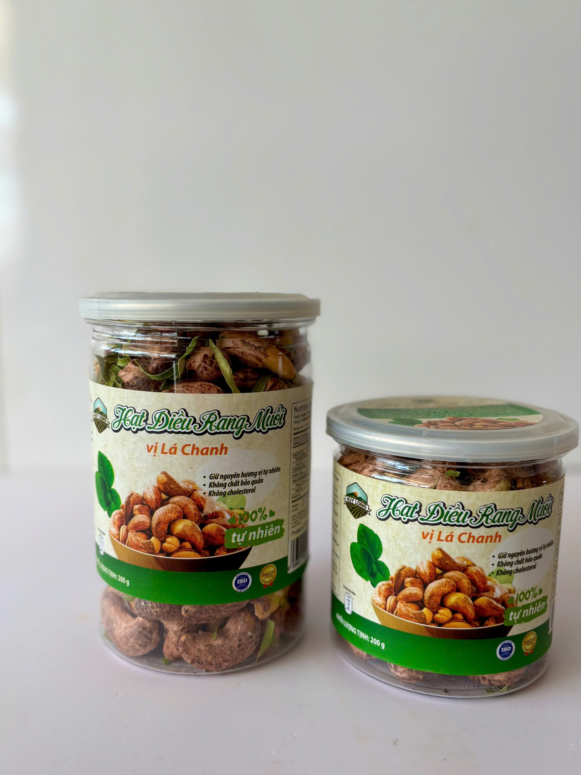 Hạt điều rang muối vị lá chanh Huy Long 3