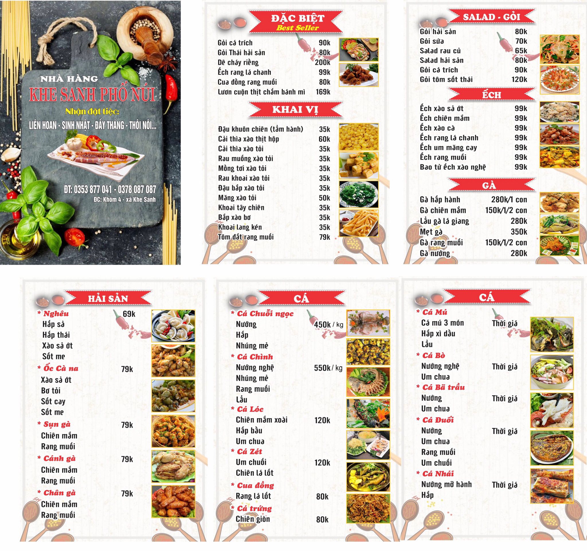 Nhà hàng Khe Sanh phố núi 3