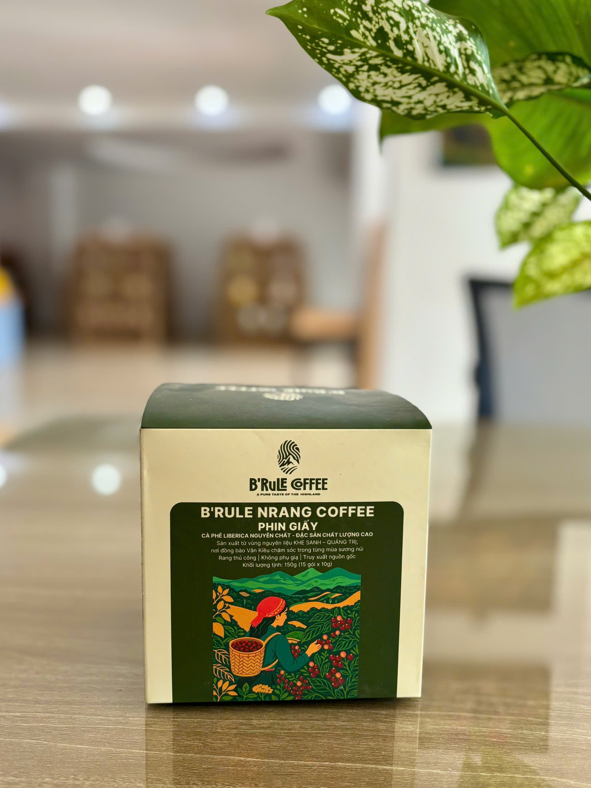 B'rule Arieu Coffee Phin giấy