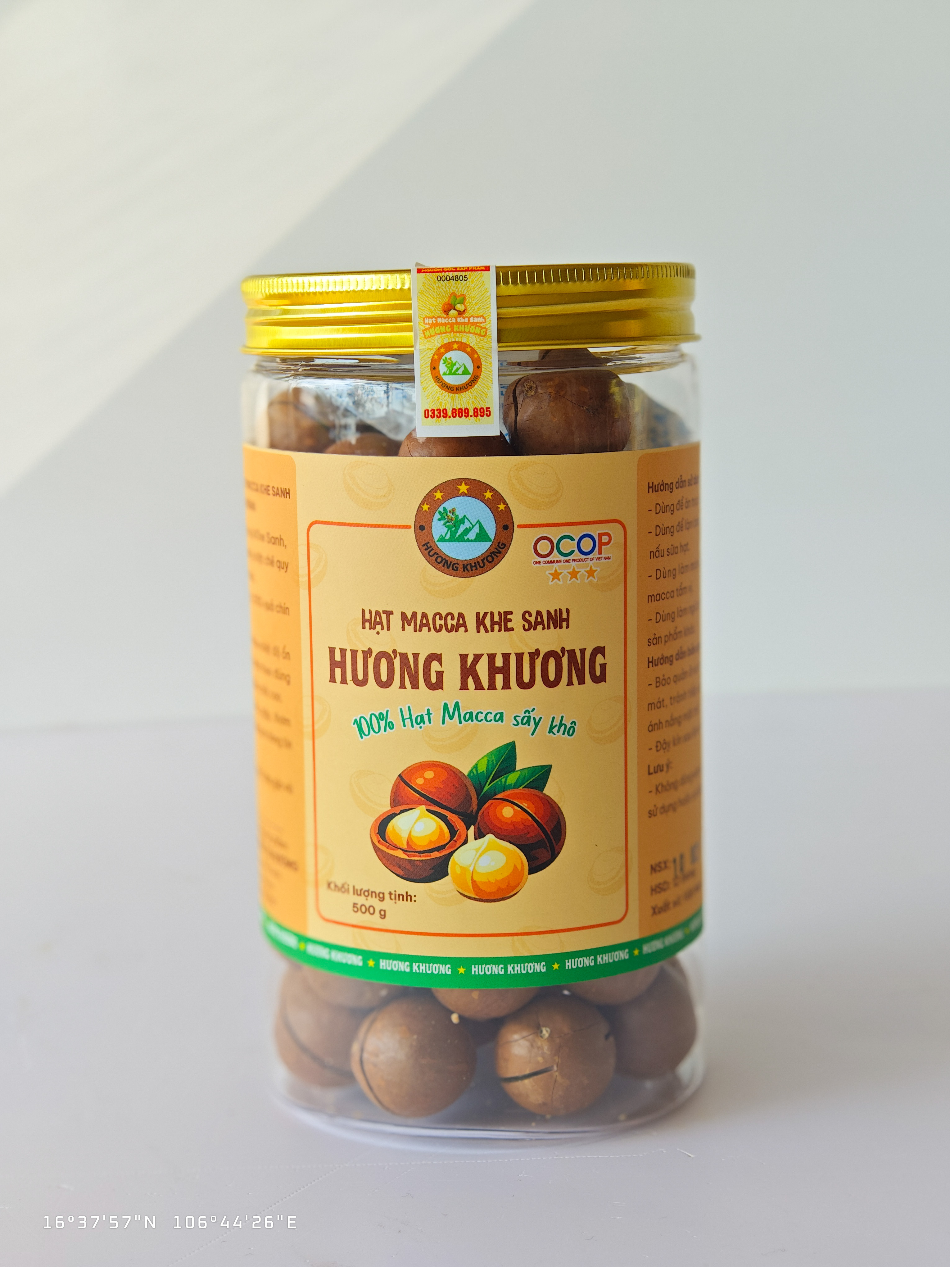 Hạt Macca Khe Sanh Hương Khương
