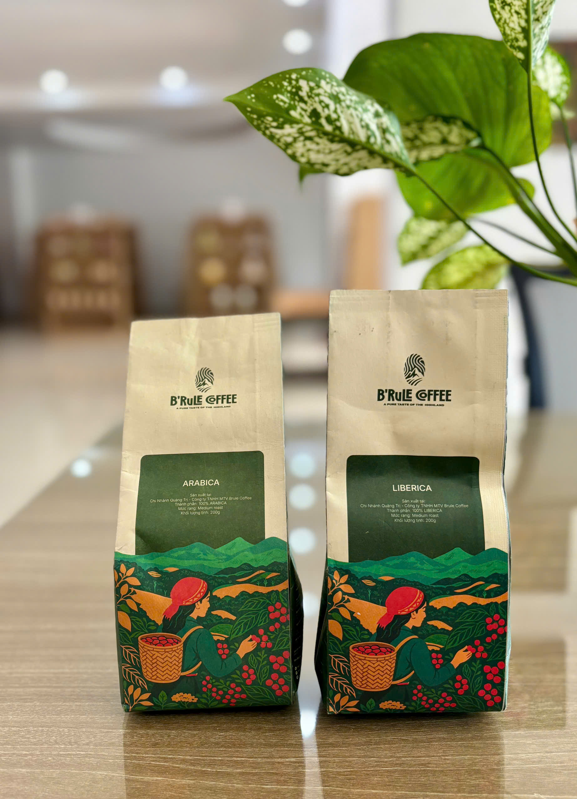 Cà phê Arabica Brule Coffee 200g Bột
