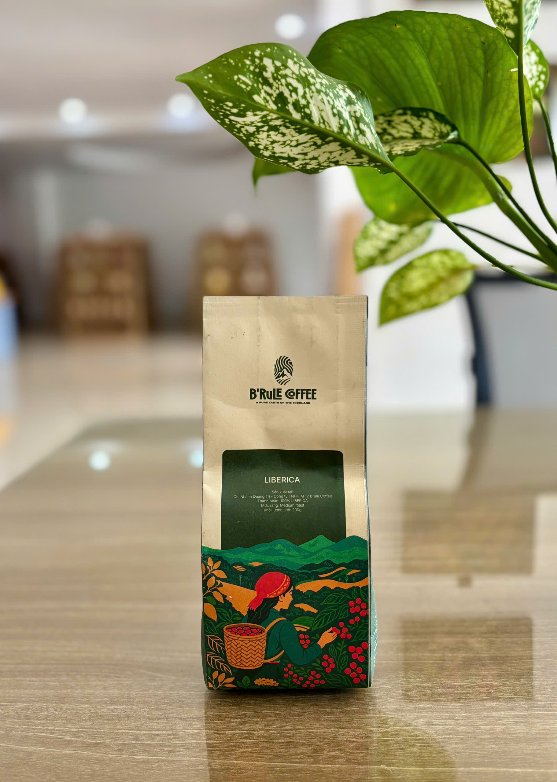 Cà phê Arabica Brule Coffee 200g Bột 4