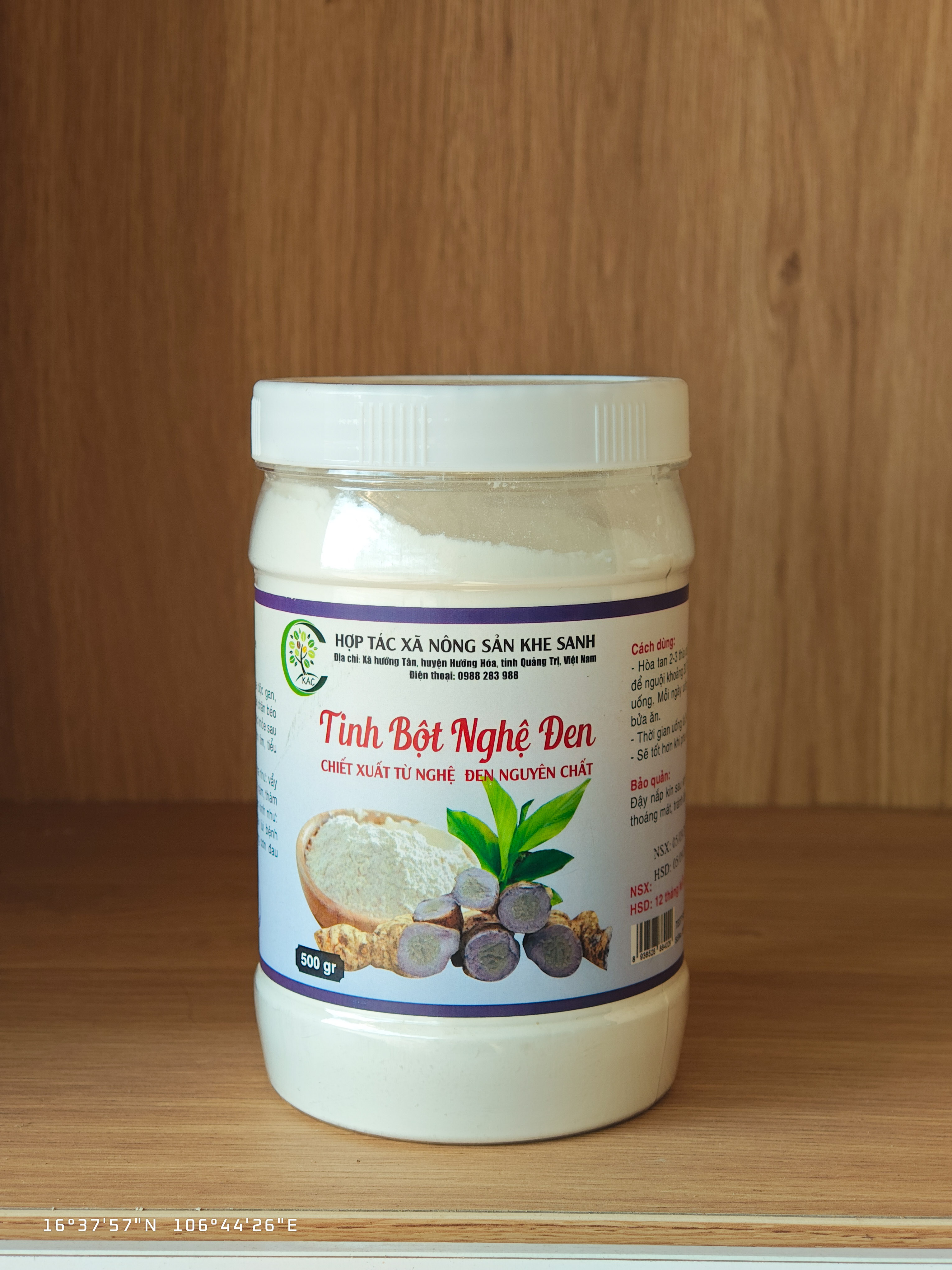 Tinh bột nghệ đen Khe Sanh