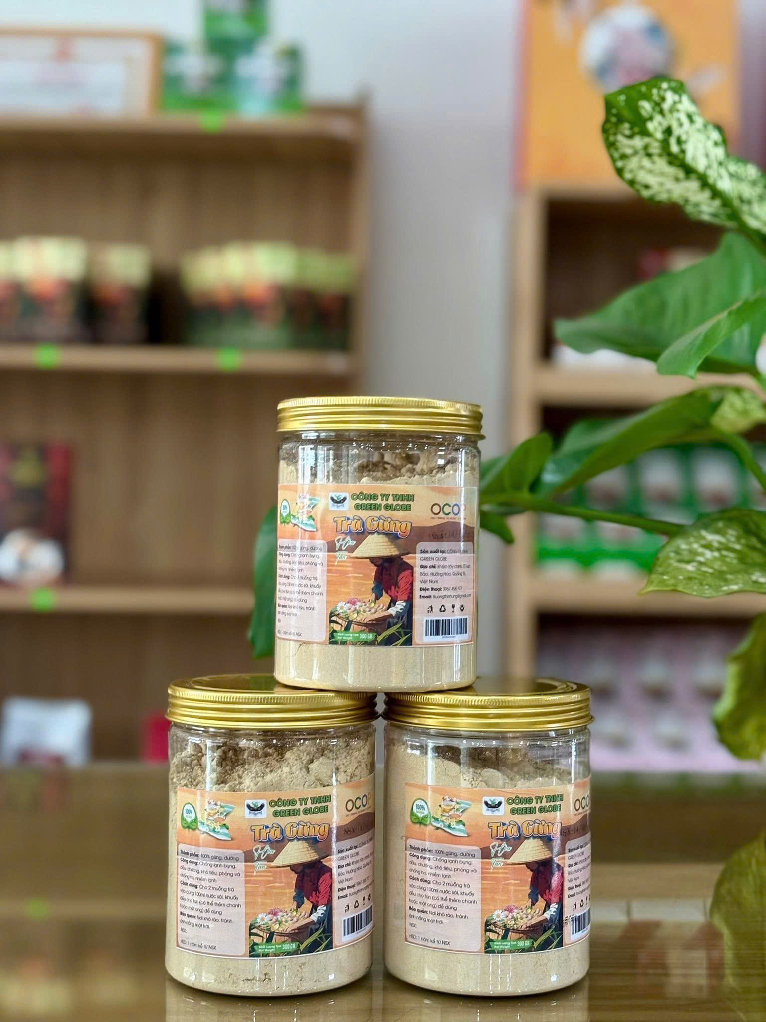 Trà Gừng Hòa Tan