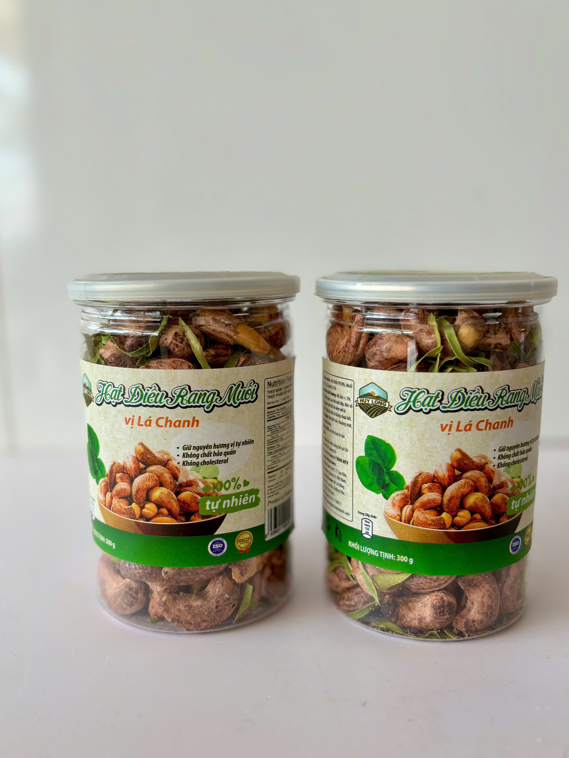 Hạt điều rang muối vị lá chanh Huy Long 3