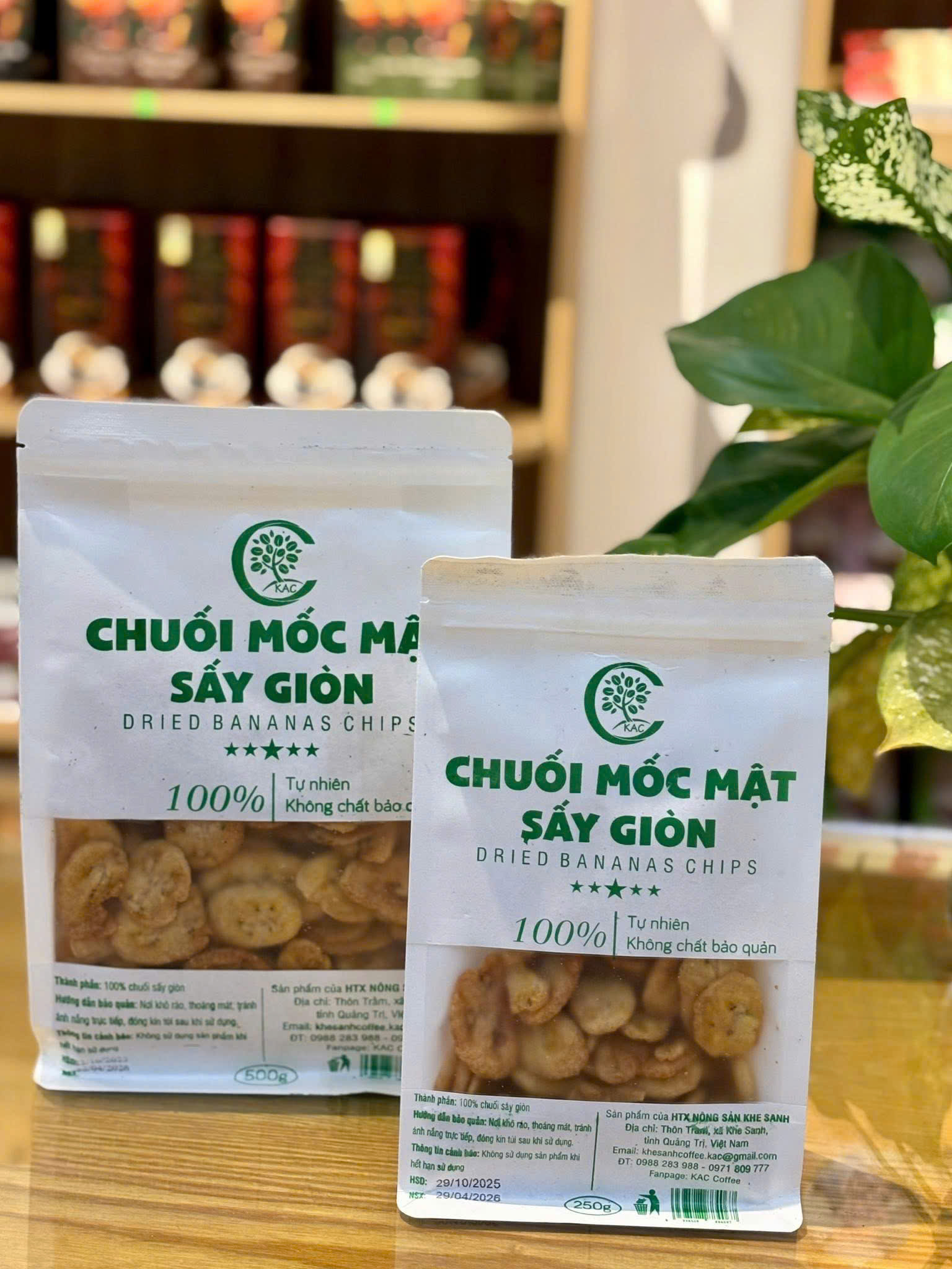 Chuối mốc mật sấy giòn KAC