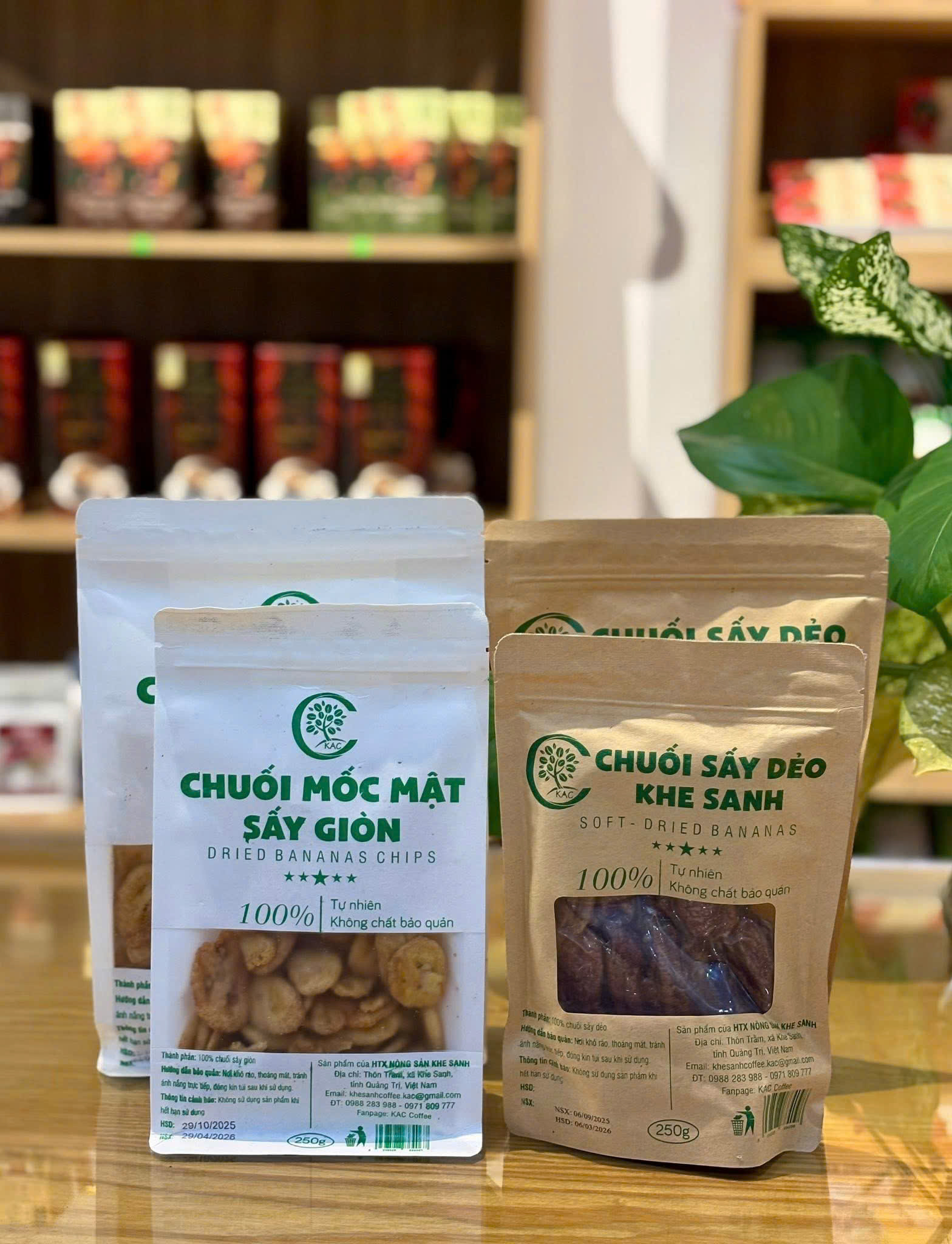 Chuối mốc mật sấy giòn KAC 2